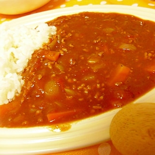 トマト缶入り　さっぱり味のハヤシライス